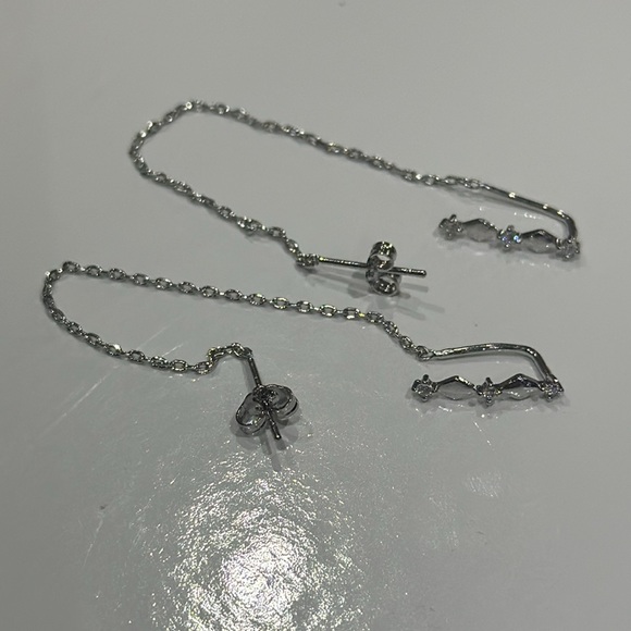 Drop Earring Women Charm Cubic Zircon Jewelry A Pair - Picture 5 of 6